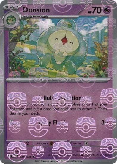 Black Bolt Duosion #38/86 Masterball Holo